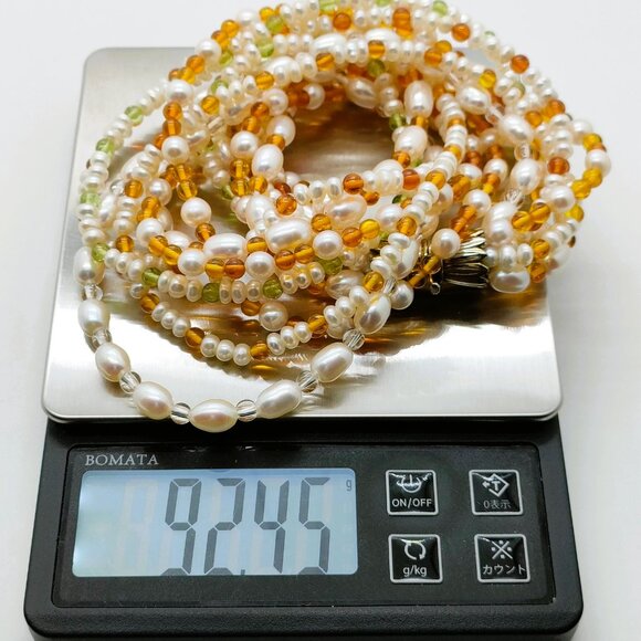 Jewelry Necklace Pearl Silver Multi Color 4482401 - Picture 9 of 9